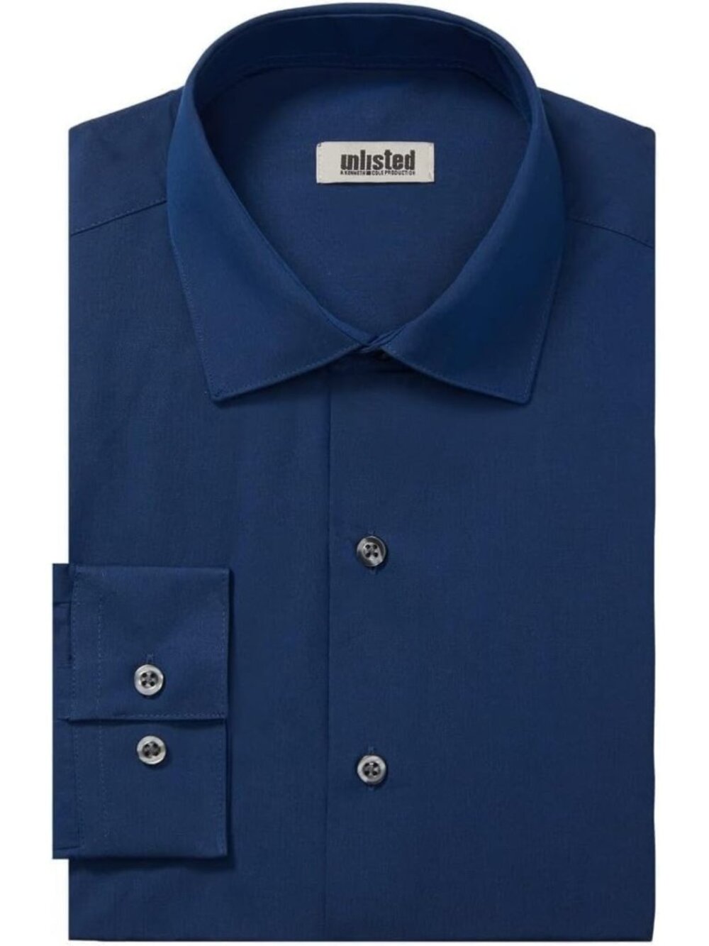 Slim Fit Solid Dress Shirt for Men - Stylish Office Wear, Casual & Formal Attire